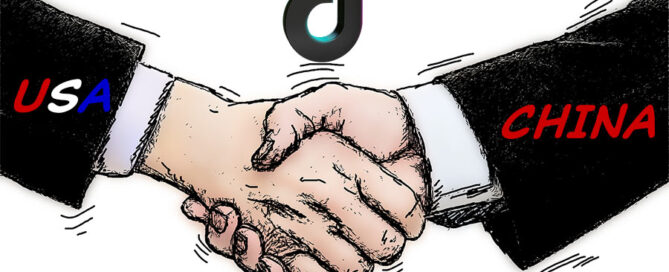 USA and CHINA shake hands over TikTok