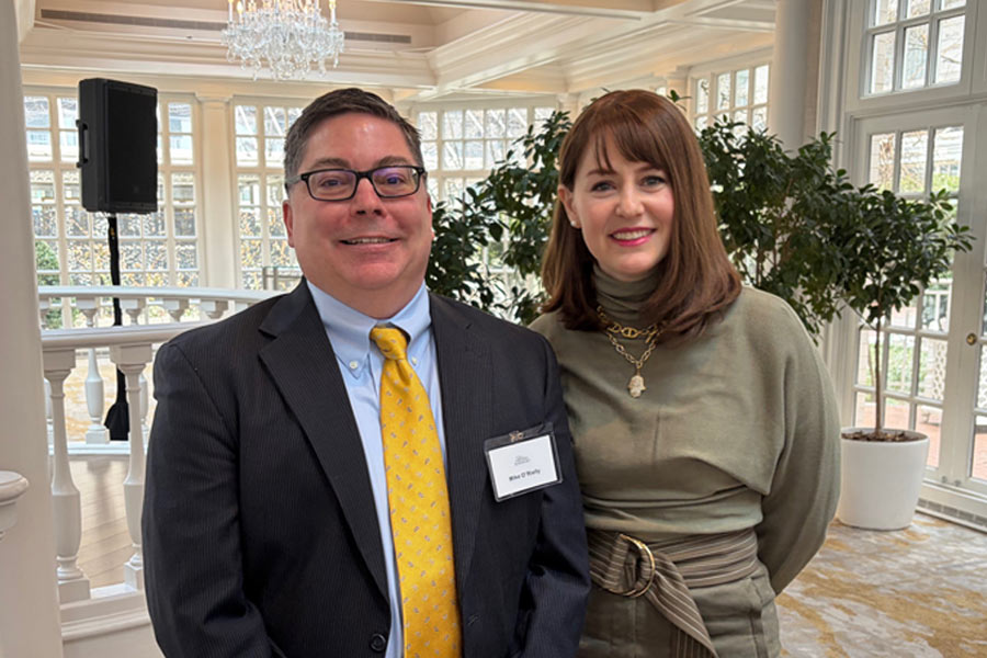 Luncheon Speaker, Arielle Roth, with TMI President, Mike O’Rielly Luncheon Speaker, Arielle Roth, with TMI President, Mike O'Rielly
