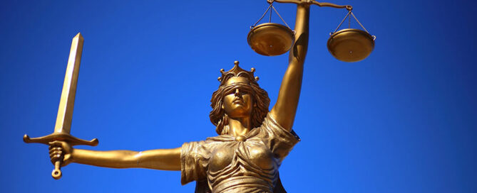 Lady Justice statue