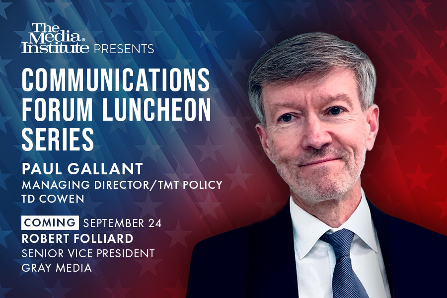 The Media Institute presents the Communications Forum Luncheon Series featuring FCC Senior AI Officer, Arpan Sura