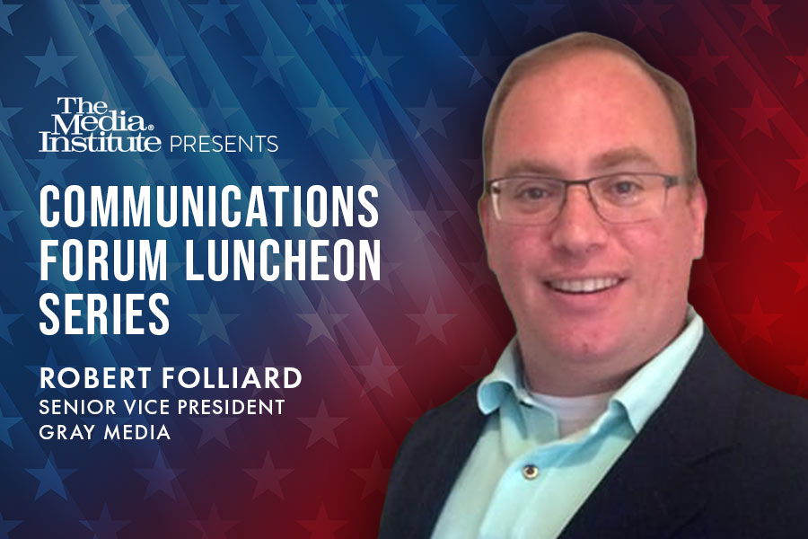 The Media Institute presents the Communications Forum Luncheon Series featuring FCC Senior AI Officer, Arpan Sura