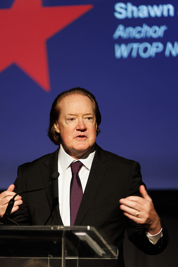 Master of Ceremonies Shawn Anderson of WTOP News Master of Ceremonies Shawn Anderson of WTOP News